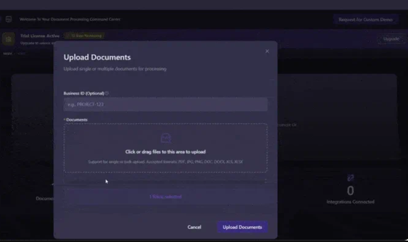 Step 01 - Document Intake